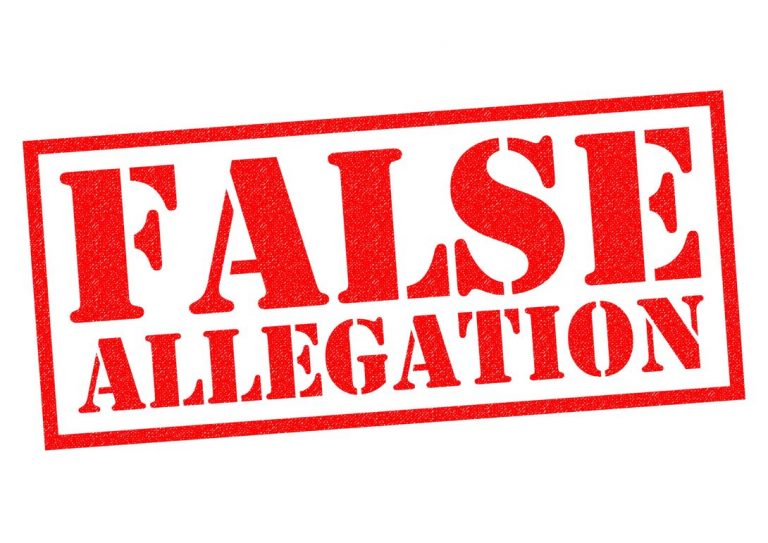 False Allegations